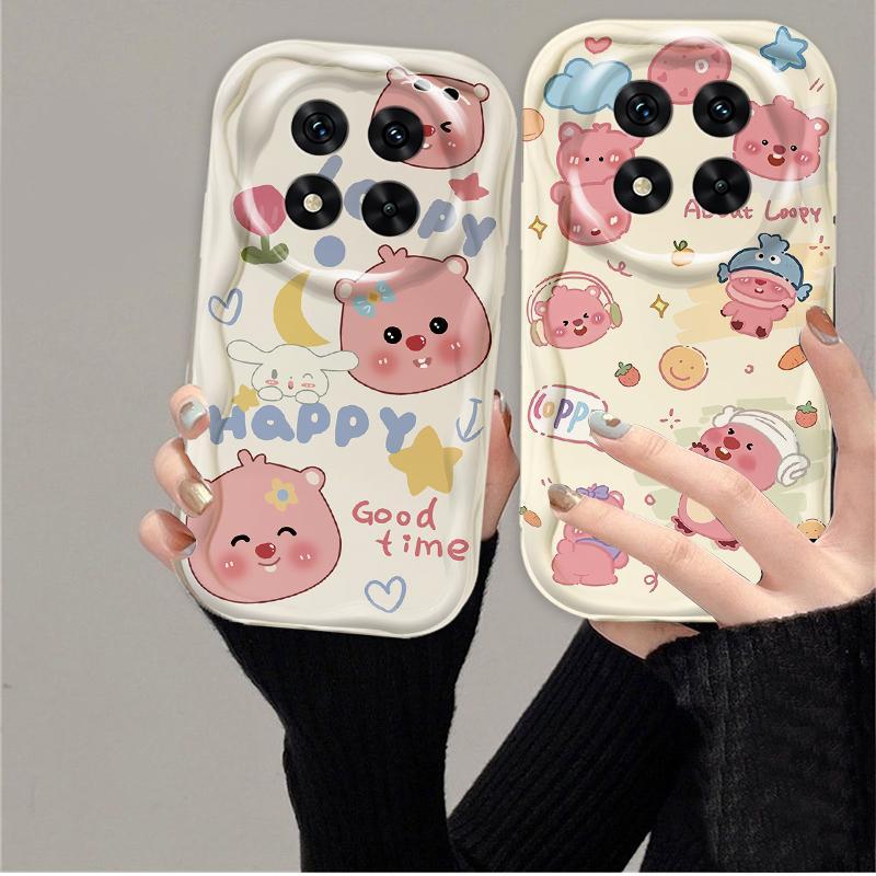 Thích Hợp Cho Redmi Note 14 Pro 4G 5G 3D Điện Thoại Thông Minh TPU Mềm Hoạt Hình Dễ Thương Loopy Vỏ Điện Thoại Chống Sốc