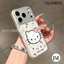 Áp Dụng Cho IPhone 15 17 11 14 Air 17 15 Pro12 16 13 Pro Max 14 16 15 Plus Vỏ Điện Thoại Hình Hello Kitty Và Nơ