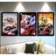 F1 Racing Poster Formula 1 Teams & Drivers Canvas Wall Art, Racing Cars & Ferrari Luxury Vehicles Decor, Frameless