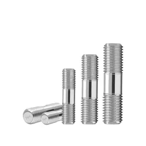 Bu lông hai đầu bằng thép không gỉ 304 Vít mở rộng hai đầu Vít hai đầu M6M8M10M12 * 250-300-350 VEDO