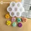 Ge Hoa Khuôn Silicon 3D Hoa Hồng Mẫu Đơn Bánh Sô Cô La Khuôn Nướng Bánh Handmade Nến Xà Phòng Thạch Cao Nhựa Thủ Công Dụng Cụ Làm n