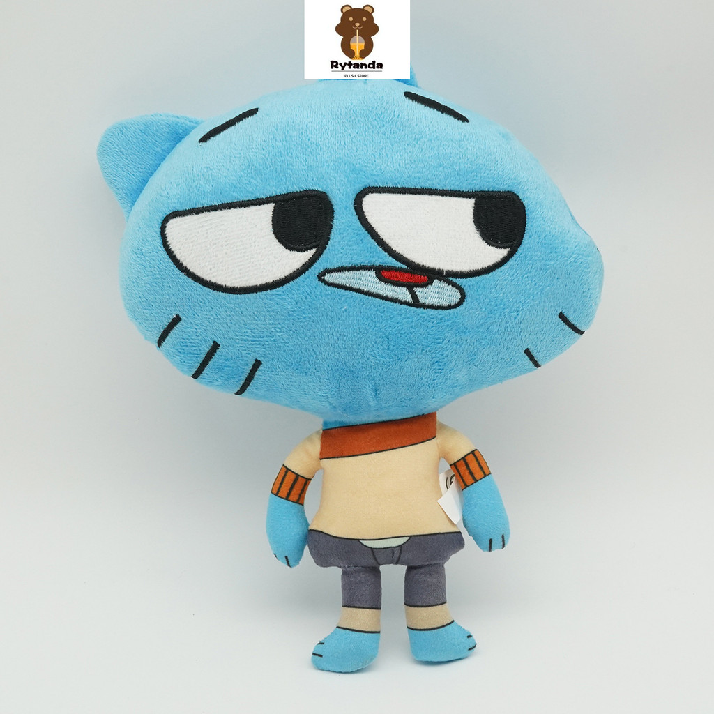 Rytanda Mô Phỏng Thế Giới Tuyệt Vời Của Gumball Đồ Chơi Sang Trọng Cho Bé Trai Bé Gái Mềm Mại Dễ Thương Sang Trọng Búp Bê Gối Giáo Dục Hoạt Hình Gối Nhồi Bông Trẻ Em Trang Trí Nhà Giáng Sinh Quà Tặng Sinh Nhật