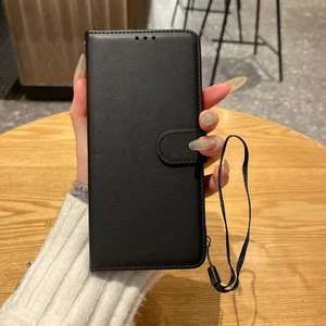Ốp Điện Thoại Cho Samsung Galaxy S25 24 Ultra Flip Leather Case Card Từ Tính Chống Sốc
