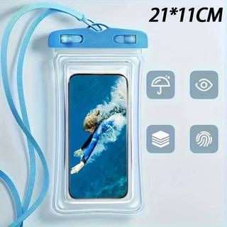 Any2Get5% Giảm Giá Túi Điện Thoại Chống Thấm Nước Cao Cấp Với Màn Hình Cảm Ứng Phản Hồi Túi Khô Tự Dán Cho Bãi Biển Đi Biển Và Bể Bơi Vui Vẻ