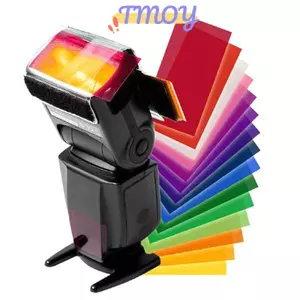TMOY 12 Bộ lọc Gel màu Flash Speedlite cho máy ảnh Nikon Yongnuo TMOY