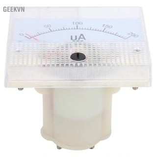 geekvn 85C1 DC 0-200UA Máy đo dòng điện con trỏ Ampe kế có độ chính xác cao Bảng đo tương tự
