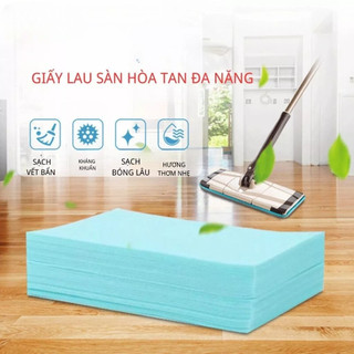 MiraLife SET 2 Nước lau sàn gói 30 miếng giấy lau sàn hòa tan có 5 mùi hương