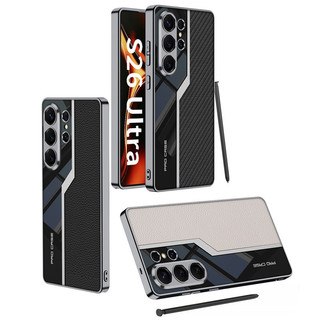 Ốp điện thoại TPU mềm siêu ô tô Funda cho Samsung Galaxy s26 s25 s24 s23 Vỏ da siêu mạ