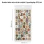 Exhila Retro Chữ Số Miếng Dán Cho Tạp Chí Notebook Planner Vỏ Điện Thoại Trang Trí