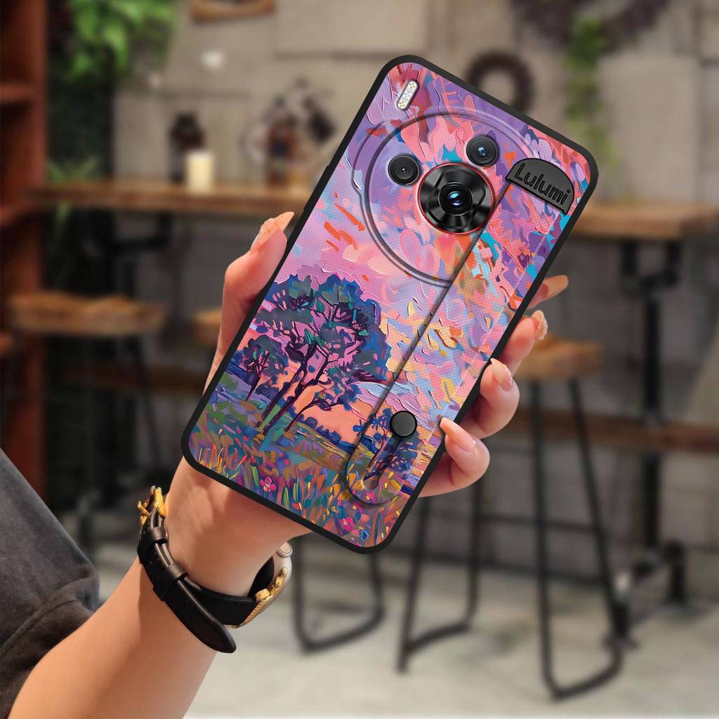 Ốp điện thoại di động trưởng thành Ốp điện thoại cho ZTE Nubia Z60S Pro Giá đỡ điện thoại silicon Bảo vệ màu trơn Vỏ mềm chống bụi bẩn Ốp lưng chống thấm nước Tranh tay áo