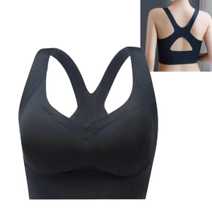 PCF * Áo Ngực Thể Thao Mềm Áo Vest Phong Cách Hỗ Trợ Liền Mạch Cho Lớn Bust Thoải Mái Mặc