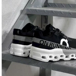 [ Chính Hãng ] Giày Chạy Bộ / Tập Gym On Running Cloud Monster 2 "Black/White" , Giày Thể Thao Nam Nữ Bảo Hành 12 Tháng — ảnh 6