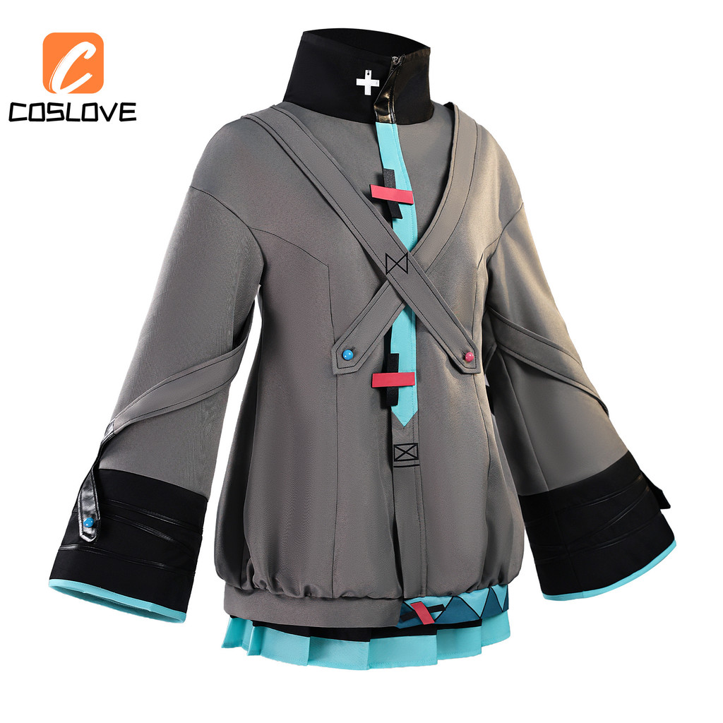 Hatsune Miku World of Closed Windows Cosplay - Quần Áo Trọn Bộ Đầm Tay Dài Cho Người Phụ Nữ