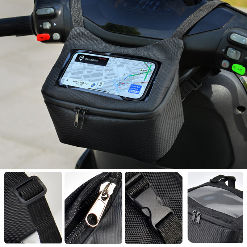 Túi treo điều hướng đi xe đạp đa năng SEAMETAL Túi lưu trữ phía trước đa chức năng cho xe máy / xe đạp / xe điện / xe ba bánh