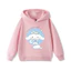 Áo Hoodie hoạt hình Hello Kitty dành cho trẻ em Áo chui đầu nhẹ hàng ngày dễ thương