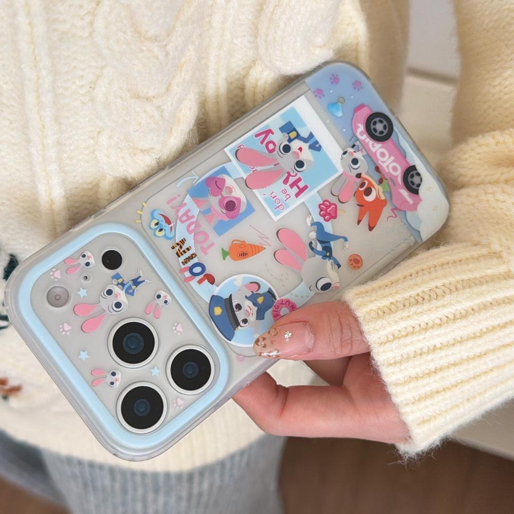 Ốp lưng cứng Tương thích với iPhone 13 14 14Pro 14ProMax 15 15Pro 15ProMax 16 16Pro 16ProMax 17 17Pro 17ProMax Judy Pattern Magnet Case
