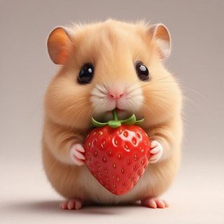 Móc khoá chuột Hamster đáng yêu