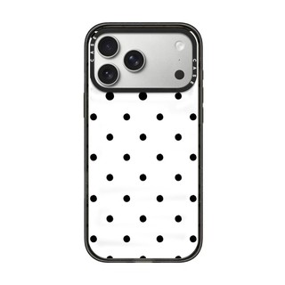 Ốp điện thoại Acrylic chấm đen trắng từ tính cho iPhone 17 Pro Max 17 Air 16 Plus 15 14 13 12 Vỏ bảo vệ chống sốc