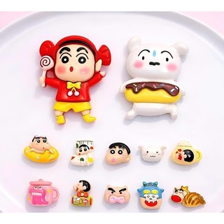 Set Charm Shin Cậu Bé Bút Chì Baby Hóa Trang Cute Nhiều Biểu Cảm Dễ Thương Trang Trí Dép Xinh Xắn Phong Cách Kawaii