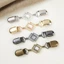 PPY Phong Cách Vintage Mèo Mắt Đá Áo Len Kẹp Nữ Thanh Lịch Đầm Phụ Kiện