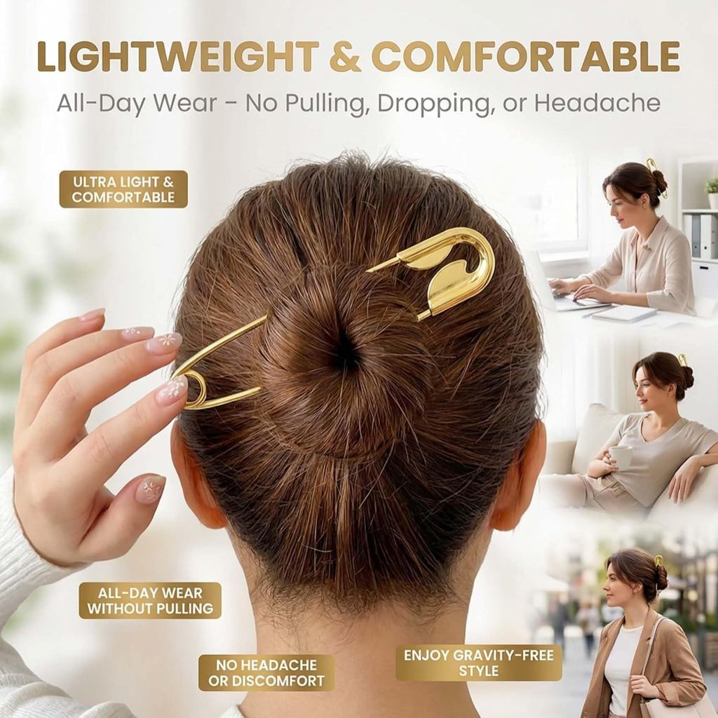 Kẹp Tóc An Toàn Mega Khổng Lồ