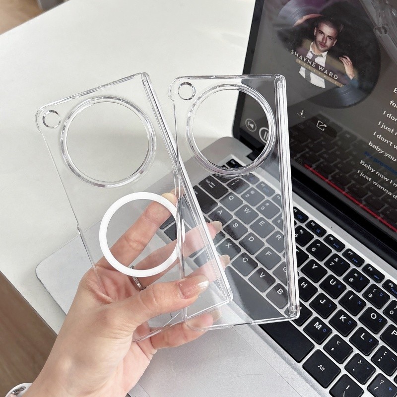 Bản Lề Kép Có Thể Gập Lại Ốp Lưng Điện Thoại OPPO Find N6 Find N5 Find N3 Từ Tính Full Bản Lề Slim Hard PC Bảo Vệ