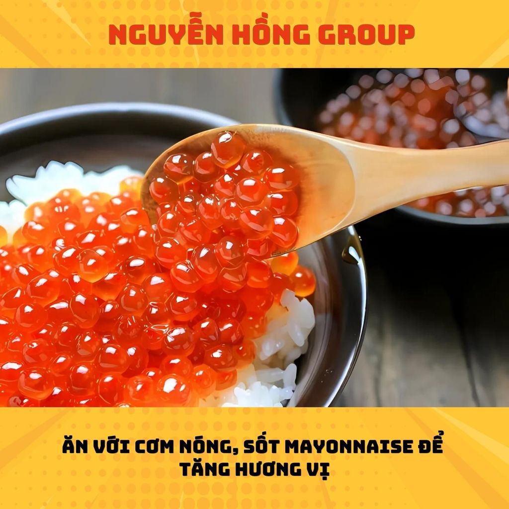 Combo 2 hộp trứng cá Nga ăn liền 105g nhập khẩu chính hãng Food ăn vặt food Food Ăn Vặt