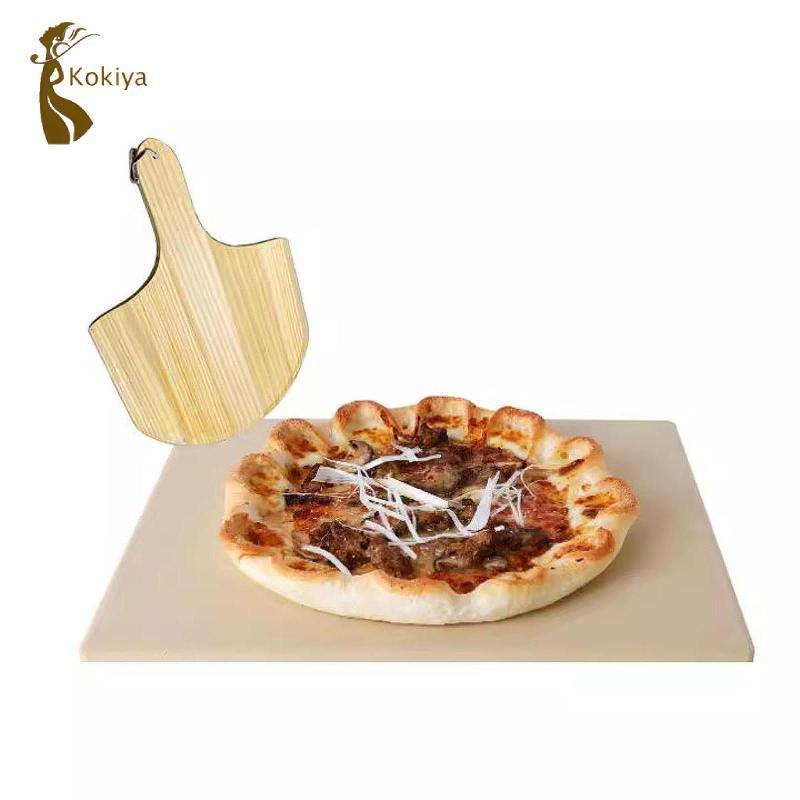 Đá Pizza Hình Chữ Nhật Có Vỏ Pizza Bộ Đá Pizza Nướng Nướng