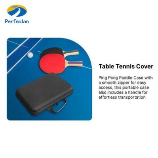 Bao Đựng Vợt Bóng Table Tennis Chất Liệu EVA, Có Dây Kéo Và Tay Cầm - Phù Hợp Mang Theo