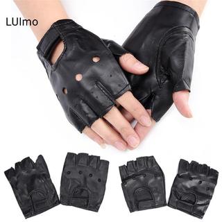 LUImo Da PU Lái Xe Máy Biker Găng Tay Ngón Nam Nữ Găng Tay SBS