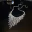 Dây chuyền choker pha lê sáng bóng, phụ kiện trang sức sang trọng cho dạ hội