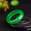 Ice Quartz Rock Full Green Ring, Nhẫn Phong Cách Dân Tộc Sang Trọng