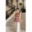 Bộ đồ hai mảnh phong cách retro Trung Hoa, áo không tay và quần ống rộng, phù hợp mùa hè thoáng mát