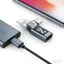 NAMA 240W PD Bộ chuyển đổi USB C sạc nhanh có thể xoay được với màn hình nguồn thời gian thực cho thiết bị