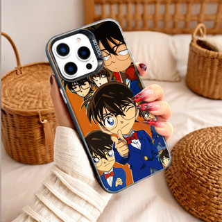Ốp Lưng Iphone Phim hoạt hình thời trang Cho Iphone 7 xs xr 11 12 13 14 15 16 Pro Max Plus Detective Conan solo lovely