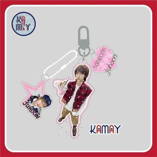 MÓC KHÓA CORTIS 3 MẢNH - ver 2 hồng cỏ tí cortis Martin, James, Juhoon, Seonghyeon, và Keonho