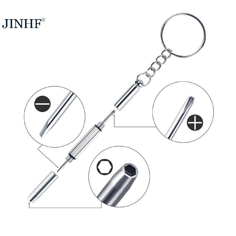 JINHF 500 Chiếc Kính Mắt - Bộ Dụng Cụ Sửa Chữa Full Option, Bao Gồm Ốc Vít và Hạt Quang Học