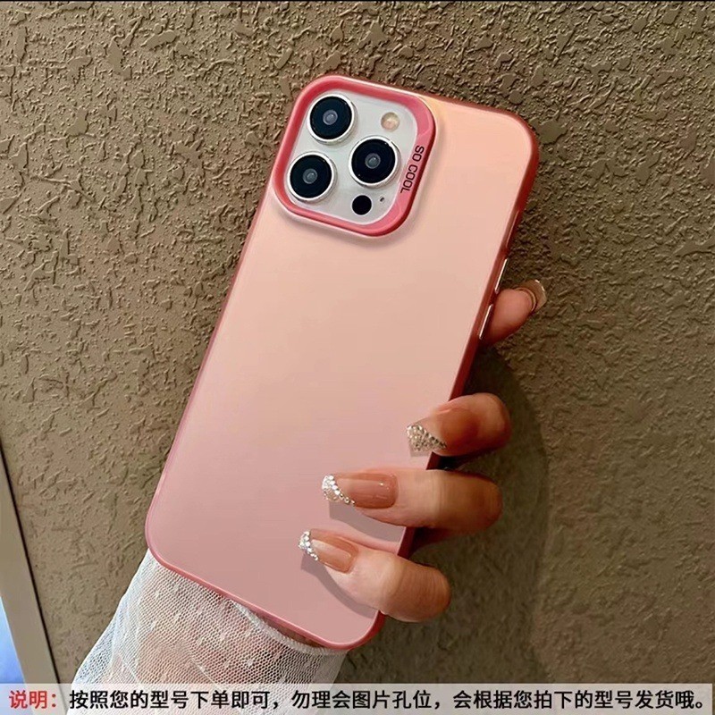 Ốp iPhone chống trầy xước phù hợp cho iPhone 17 16 15 14 13 12 11 Plus Pro Max16E 7/8P X/XS/Xr Air Matte