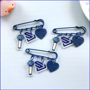 SQ3 SUPER JUNIOR Acrylic Móc Khóa Trâm Cài Hỗ Trợ Dính Mặt Dây Chuyền Túi Phụ Kiện Ngôi Sao Ngoại Vi QS3