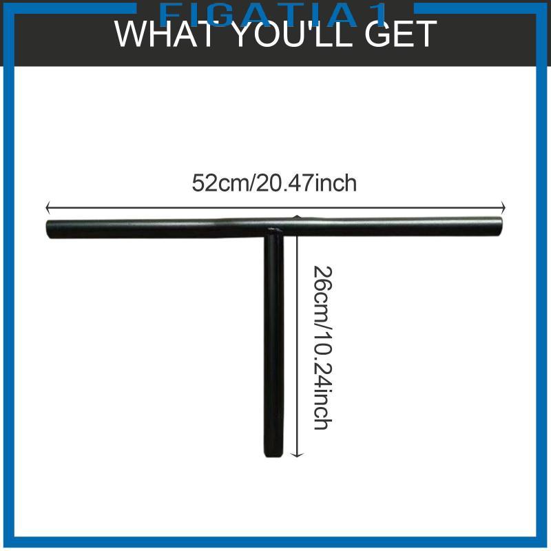 Tay lái xe đạp gấp chắc chắn, phù hợp với người đi xe đạp, kích thước 20,5"