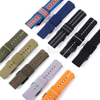 18 / 20 / 22mm Nato Nylon Dây Đeo Đồng Hồ Thể Thao Phát Hành Nhanh Dây Đeo Đồng Hồ Vải Mềm Cho Nam Nữ Vòng Tay Thay Thế