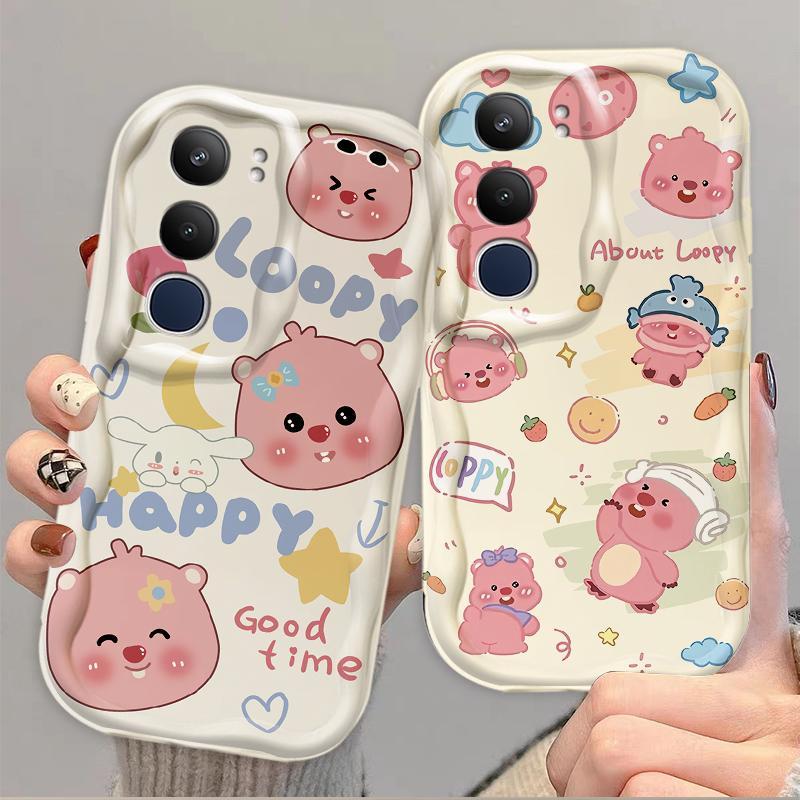 Thích Hợp Cho VIVO Y19S Pro Y29 Điện Thoại Thông Minh 3D TPU Mềm Hoạt Hình Dễ Thương Loopy Vỏ Điện Thoại Chống Sốc