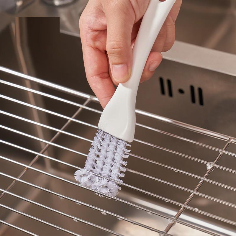 Bàn Chải Vệ Sinh Đa Năng Lông Nylon – Làm Sạch Khe Hẹp, Vỉ Nướng, Bồn Rửa, Máy Hút Mùi Hiệu Quả | 370
