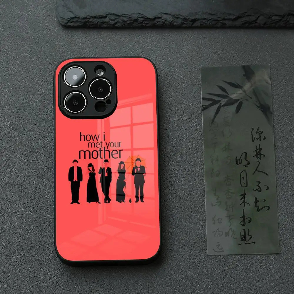BK-3 How I Met Your Mother Phone Case Cho IPhone 17 16 14 Pro 15 13 12 Max 11 XR XS 6 Air 7 8 6s X Luxury Glass Cove