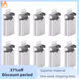 10 chiếc Mini USB Type B Nam 180 độ 5 chân SMD SMT để hàn Jack kết nối