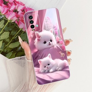 Vỏ Mát Cho Xiaomi Redmi 9 Power / Redmi 9T J19S Cover Hoạt Hình Sư Tử Hổ Rồng Silicon Mềm Trong Suốt TPU Bảo Vệ Túi