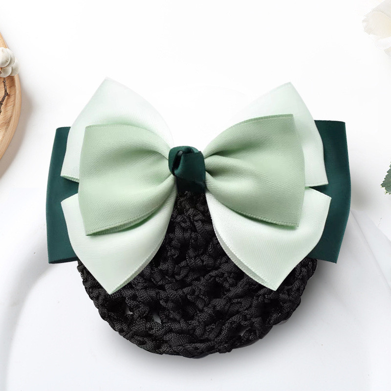 Scrunchie Lưới Bun Bao Cho Nữ - Phụ Kiện Tóc Chuẩn Mực cho Nhân Viên chuyên nghiệp