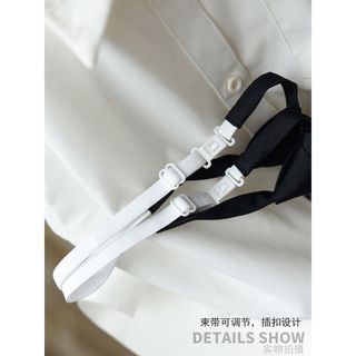 Mèo Đen Creative Tie - phù hợp cho nam và nữ, thiết kế nơ áo sơ mi
