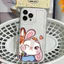 Ốp lưng iPhone vỏ trong suốt hình thỏ 7/8/plus/x/xs/11/12/13/14/15/16/17/pro/plus/promax