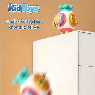 Khối bận rộn Montessori 6 mặt KidToys – đồ chơi cầm tay phát triển kỹ năng cho bé
